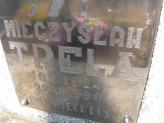 Mieczysław Trela 1924 Ciężkowice - Grobonet - Wyszukiwarka osób pochowanych